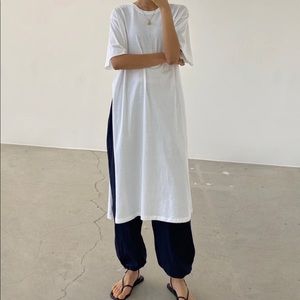 Long Oversized Tee From Pixie Market
